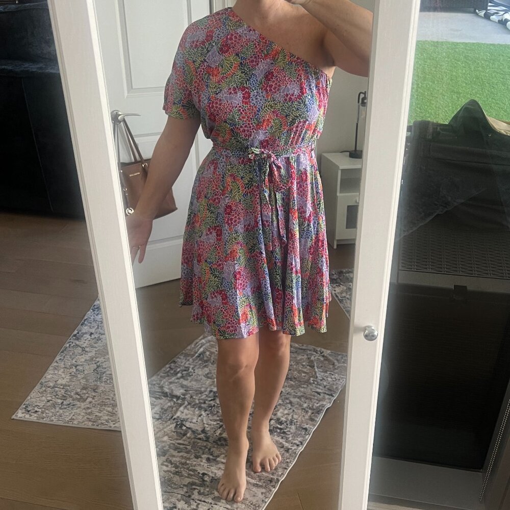 Vici Staccato Floral One Shoulder Sundress - Picture 6 of 6